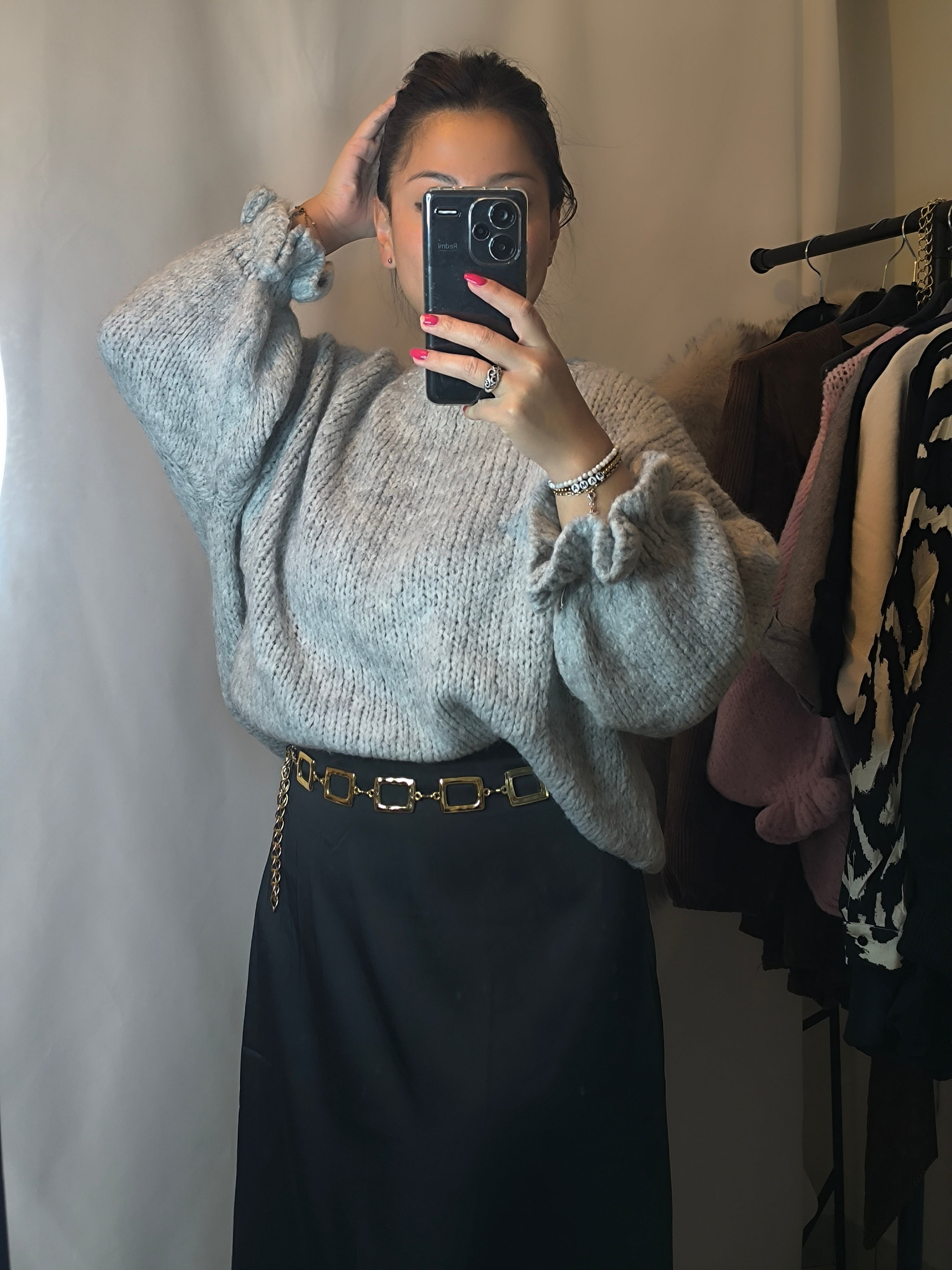 Pull en Laine et Mohair